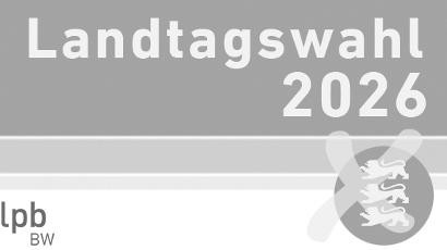 Logo Landtagswahl 2026 in Baden-Württemberg Logo Landtagswahl 2026 in Baden-Württemberg