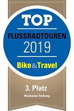 Logo des Siegels "BikeTravel Award"